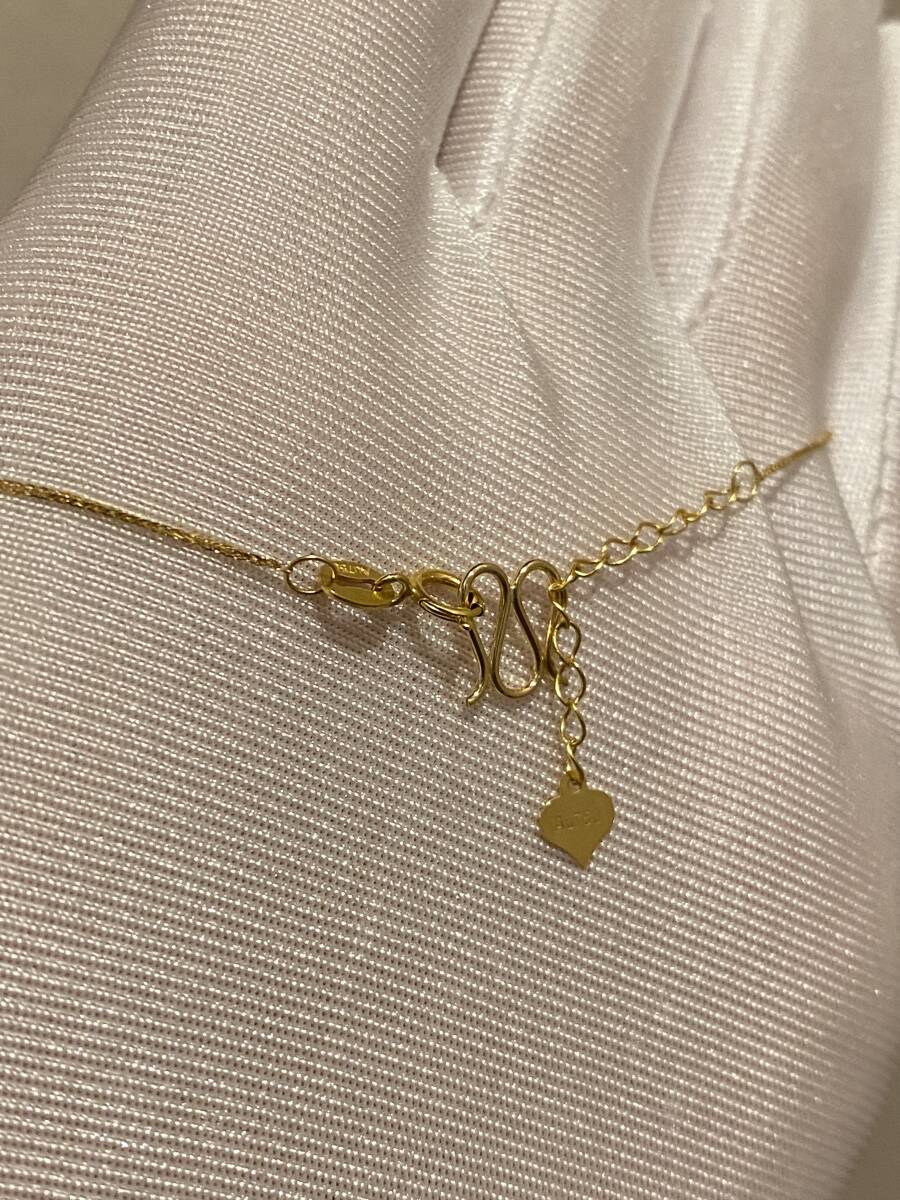 K18YG WG PG ワンタッチクラスプ コネクター M 繋ぎ チェーンパーツ ネックレスパーツ ワンタッチ留め具 かんたん留め金具 18K 便利パーツ 引き輪代わり - Jewelry Hills Tokyo