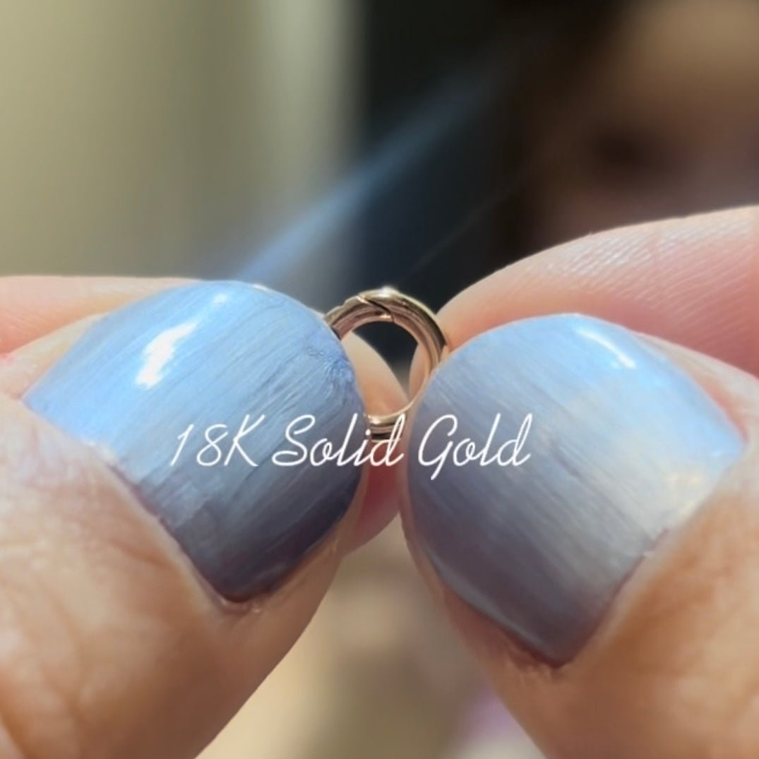 K18YG WG PG マルカン ラウンド 円形 S & L バチカン ホワイトゴールド イエローゴールド パーツ チャーム 丸 18K 18金 繋ぎ チェーンパーツ - Jewelry Hills Tokyo