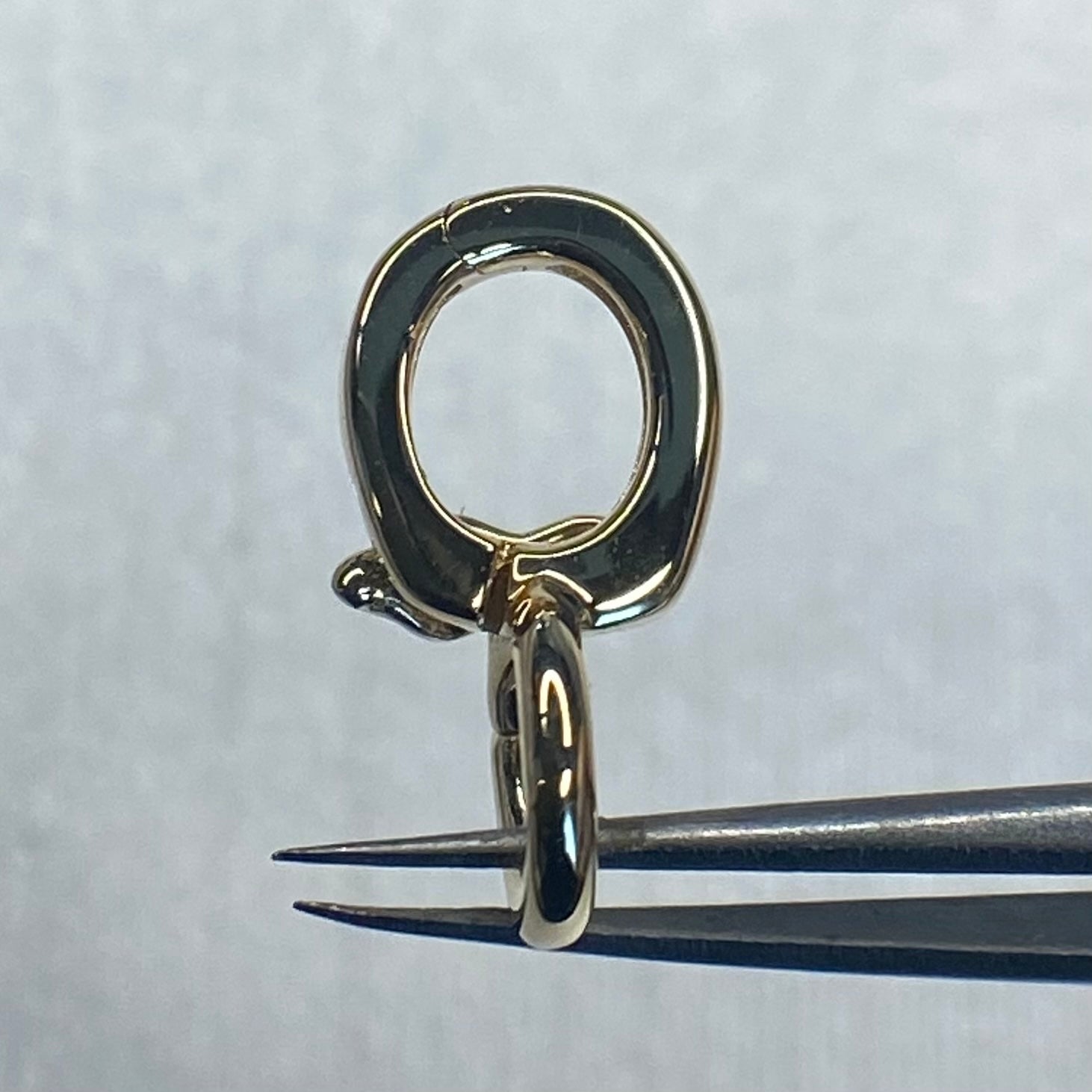 L鏡面】K18YG WG PG バチカン パーツ チャーム留め 18K チェーンパーツ