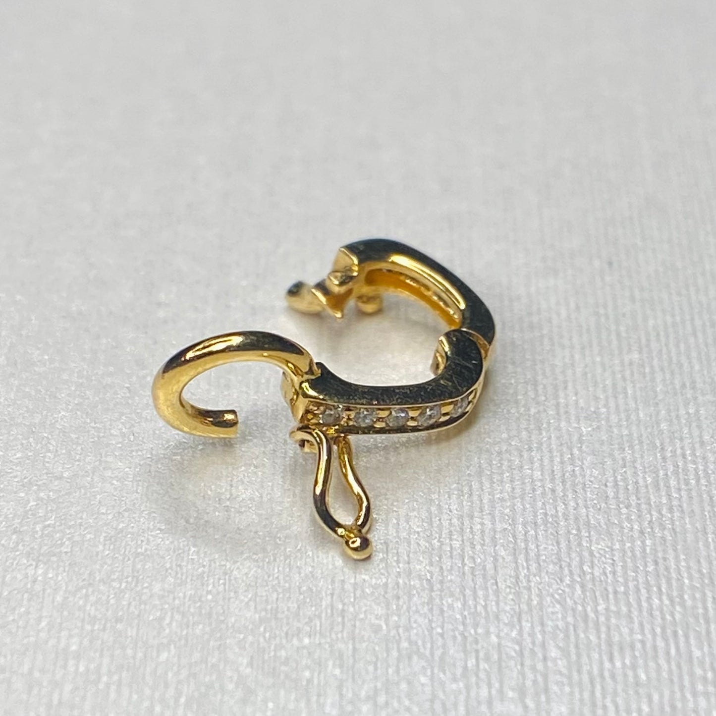 【L鏡面】K18YG WG PG バチカン パーツ チャーム留め 18K チェーンパーツ ペンダントパーツ クラスプ ロック付き 爪ロック 18金 YG マルチバチカン - Jewelry Hills Tokyo
