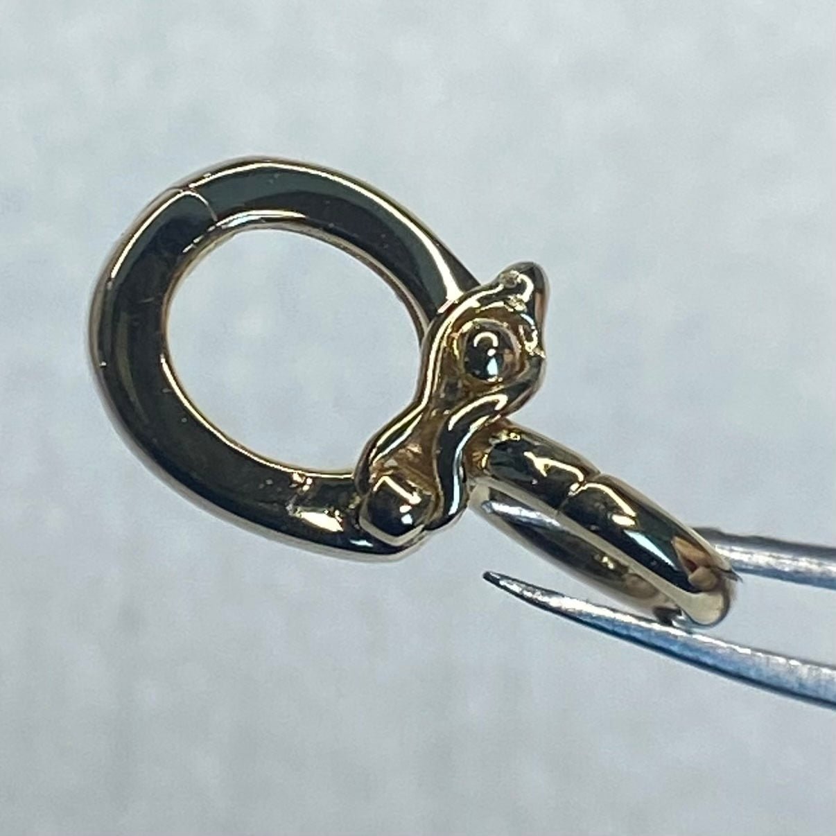 L鏡面】K18YG WG PG バチカン パーツ チャーム留め 18K チェーンパーツ