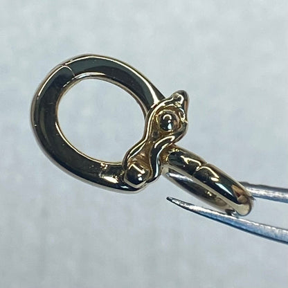 【L鏡面】K18YG WG PG バチカン パーツ チャーム留め 18K チェーンパーツ ペンダントパーツ クラスプ ロック付き 爪ロック 18金 YG マルチバチカン - Jewelry Hills Tokyo