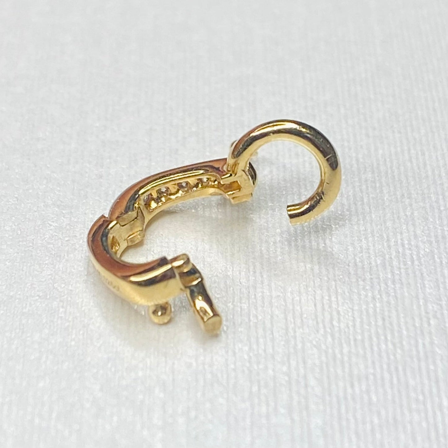 【Lダイヤ】K18YG WG PG バチカン パーツ チャーム繋ぎ 18K チェーンパーツ ペンダントパーツ クラスプ ロック付き K18 18金 マルチバチカン イエローゴールド ピンクゴールド ホワイトゴールド - Jewelry Hills Tokyo