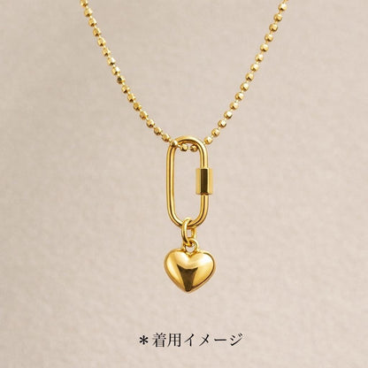 K18YG オーバル スクリュー バチカン パーツ 18K YG K18 チェーンパーツ クラスプ イエローゴールド ネジ式 繋ぎ チャーム