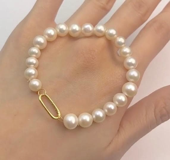 K18YG WG オーバルクラスプ スナップ開口 チャーム 18K コマ チェーンパーツ 留め具 アジャスター 貴金属パーツ バネ式 ジョイント