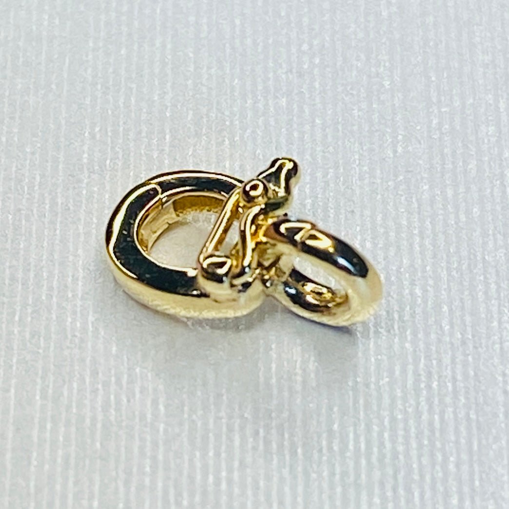 【S鏡面】K18YG WG PG バチカン パーツ チャーム繋ぎ 18K チェーンパーツ ペンダントパーツ クラスプ ロック付き K18 18金 マルチバチカン イエローゴールド ピンクゴールド ホワイトゴールド - Jewelry Hills Tokyo