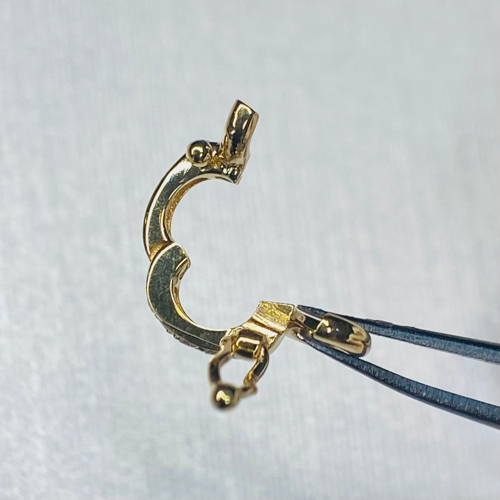 【Sダイヤ】K18YG WG PG バチカン パーツ チャーム繋ぎ 18K チェーンパーツ ペンダントパーツ クラスプ ロック付き K18 18金 マルチバチカン イエローゴールド ピンクゴールド ホワイトゴールド - Jewelry Hills Tokyo
