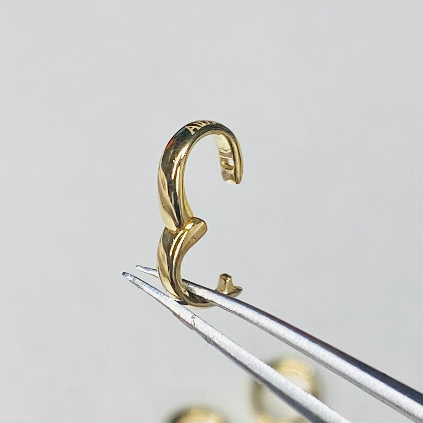 【S•M•L】18金 バチカン パーツ YG WG PG クリッカー オーバル 18K イエローゴールド ホワイトゴールド ピンクゴールド 繋ぎ K18 - Jewelry Hills Tokyo