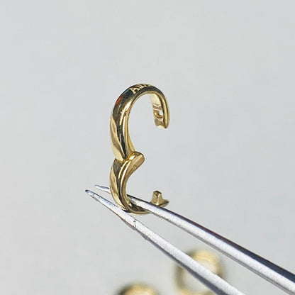 【S•M•L】18金 バチカン パーツ YG WG PG クリッカー オーバル 18K イエローゴールド ホワイトゴールド ピンクゴールド 繋ぎ K18 - Jewelry Hills Tokyo