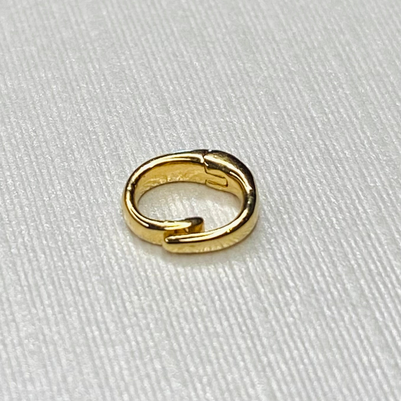【S•M•L】18金 バチカン パーツ YG WG PG クリッカー オーバル 18K イエローゴールド ホワイトゴールド ピンクゴールド 繋ぎ K18 - Jewelry Hills Tokyo